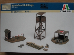 ITALERI 1/72 6130 WWII BATTLEFIELD BUILDINGS